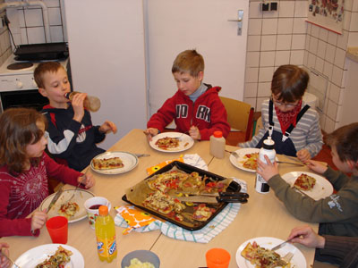 Selbstgekochtes zum Mittag